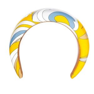 Brand New Yellow Emilio Pucci Headband